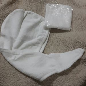 Spa hair towel wrap